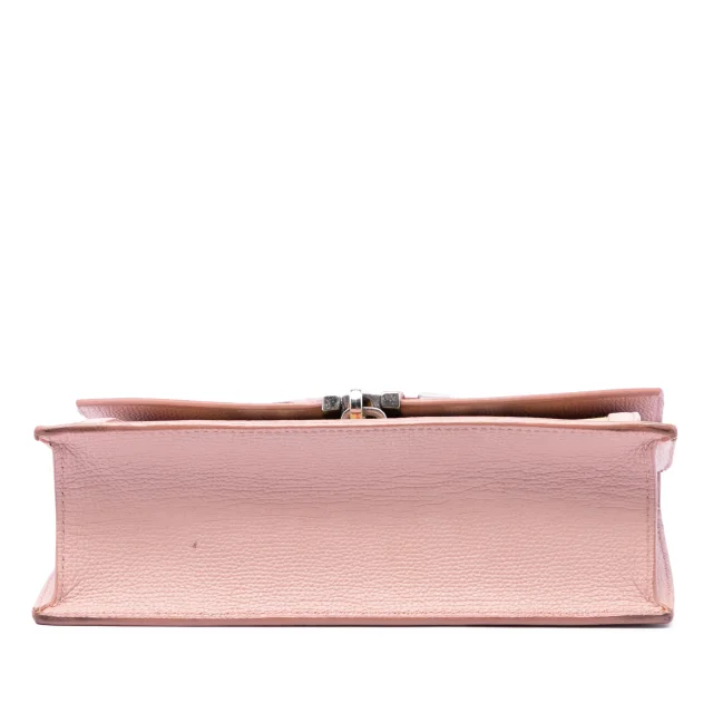 Beige Burberry Small House Check Canvas Macken Crossbody in Beige Canvas from Designer Revival, photo 3 of 6