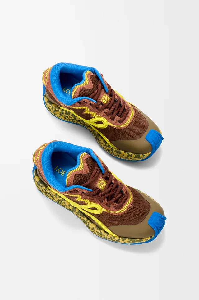 Loewe Pogo logo-appliqué sneakers, photo 3 of 4 from SENSER