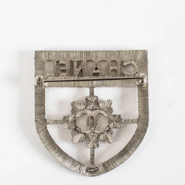 Chanel Shield Crystal Brooch 16V from Labellov, photo 4 of 4