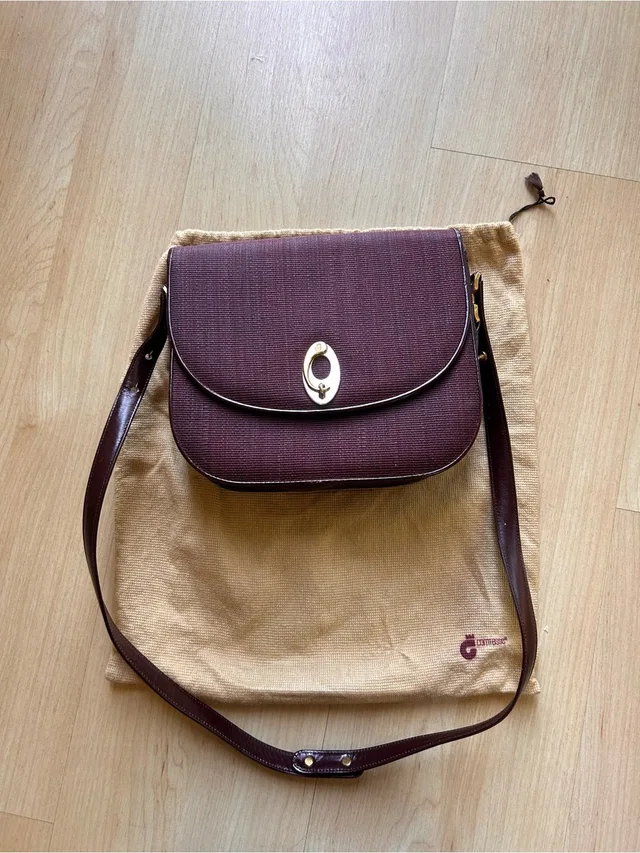 Comtesse Horse Hair Shoulder Bag + Coin Purse, Dust Cover & Certificate in purple Leather from Poshmark