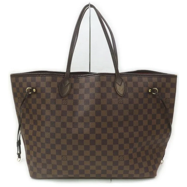 Louis Vuitton Large Damier Ebene Neverfull GM Tote Bag in Brown from Bagriculture