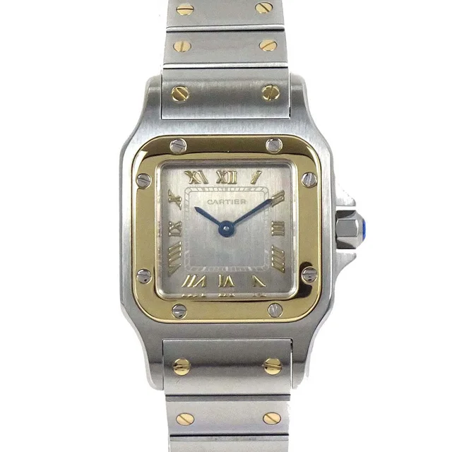 Cartier Santos Galbee SM 24mm Ref.1567 Quartz Watch from AMORE Vintage Tokyo