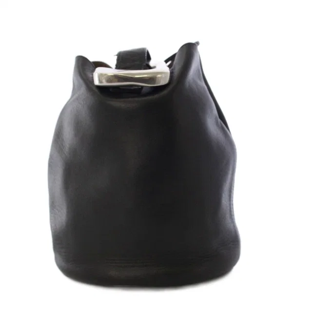 Bottega Veneta Drop Small Bag Leather Black KH in Black Leather from The Reluxe