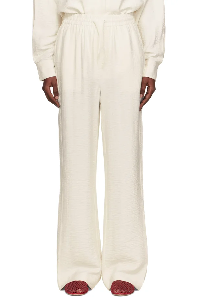 Holzweiler Off-White Summer Relaxed Trousers, image 1 of 1 from SSENSE