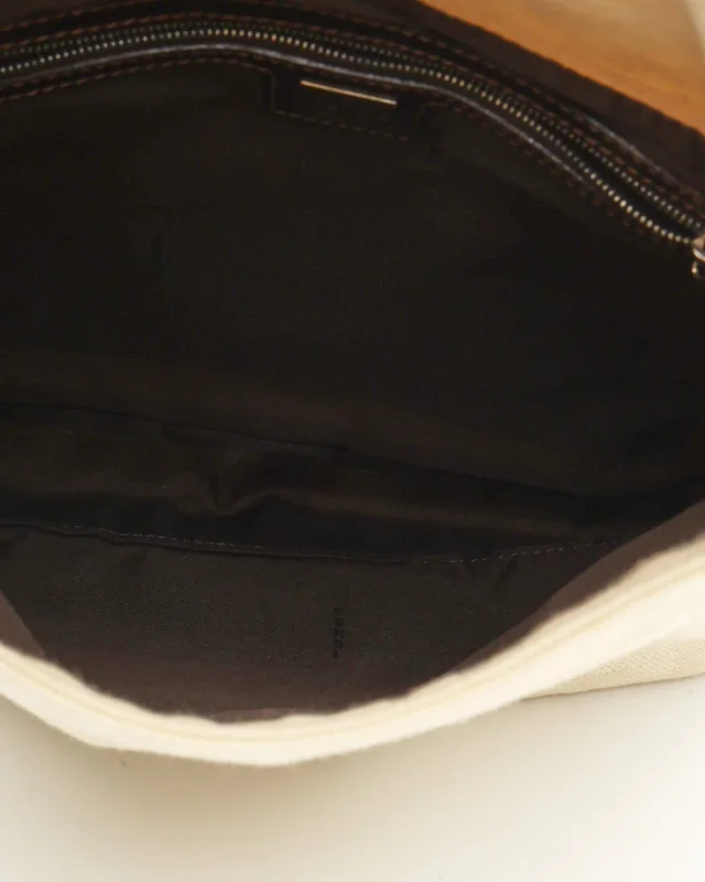 Fendi Zucca Mamma Baguette Shoulder Bag in Canvas from A Retro Tale, photo 9 of 10