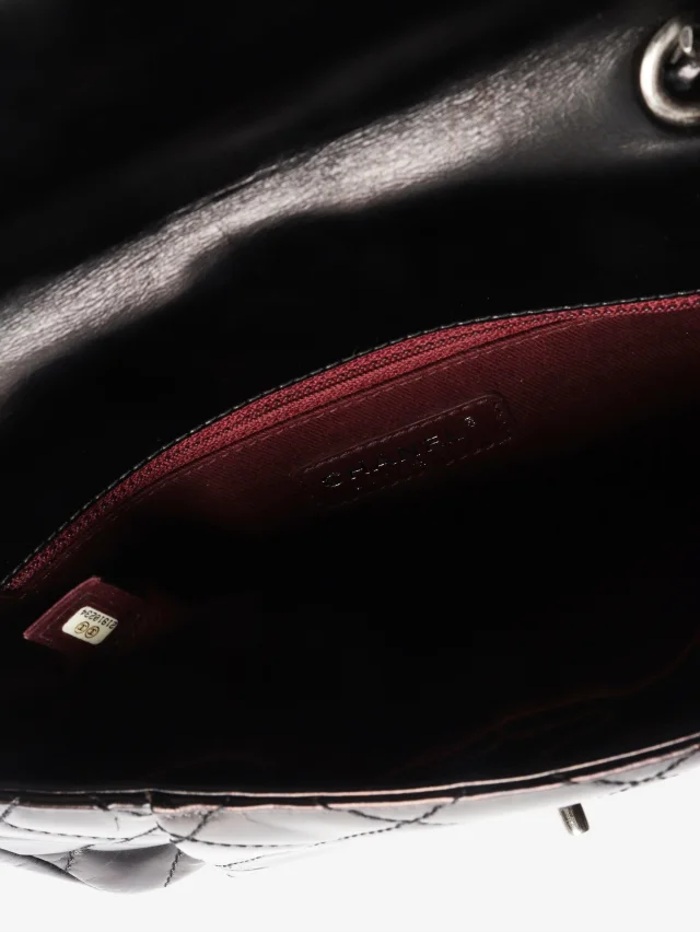 Chanel Black 2015 lambskin quilted flap bag in Black Lambskin from Sign of the Times, photo 7 of 7