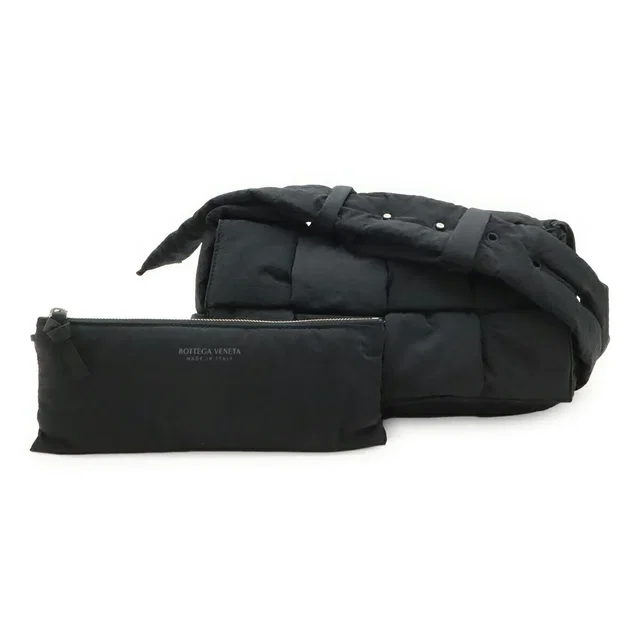 Bottega Veneta Padded Tech Cassette Nylon Shoulder Bag in Nylon from LuxUness