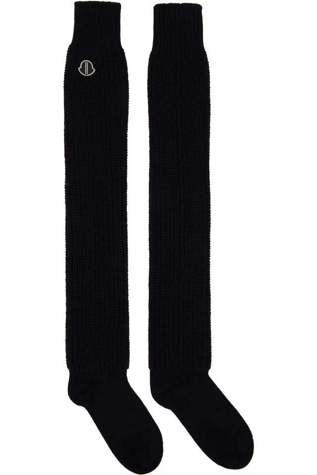 Moncler + Rick Owens Black Hiking Socks from SSENSE, photo 1 of 1