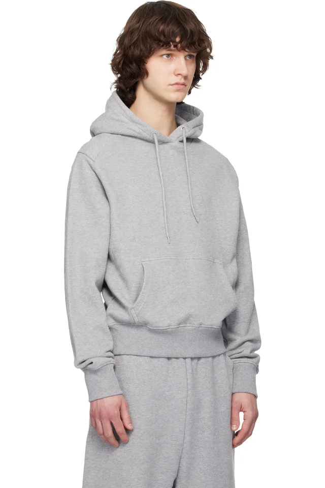 Entire Studios Gray Standard Hoodie, photo 2 of 4 from SSENSE