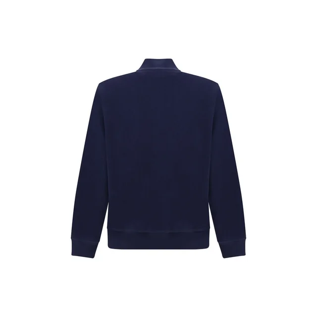 Brunello Cucinelli Blue Cotton Sweatshirt in Blue from HEWI, photo 2 of 2