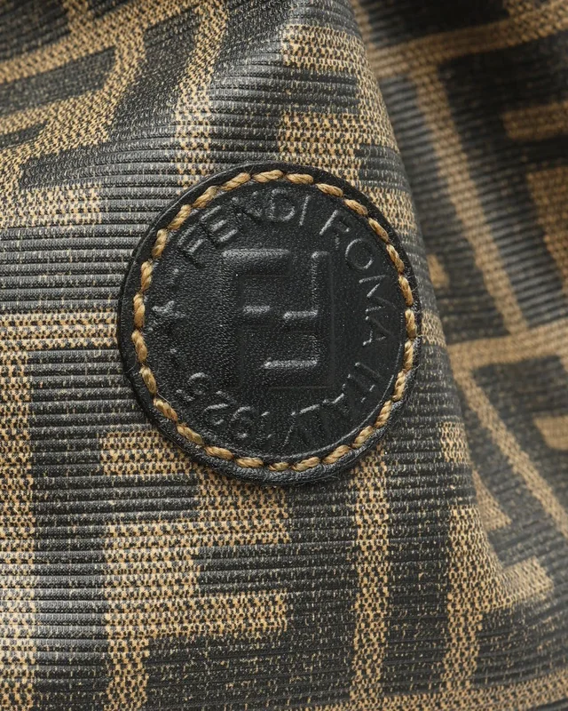 Fendi Zucca Shoulder Bag in Coated canvas from A Retro Tale, photo 6 of 11