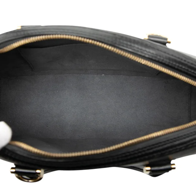 Black Louis Vuitton Epi Jasmine Handbag in Black Leather from Designer Revival, photo 2 of 2