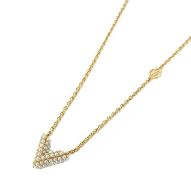 Louis Vuitton Collier Essential Lou Necklace from The Reluxe