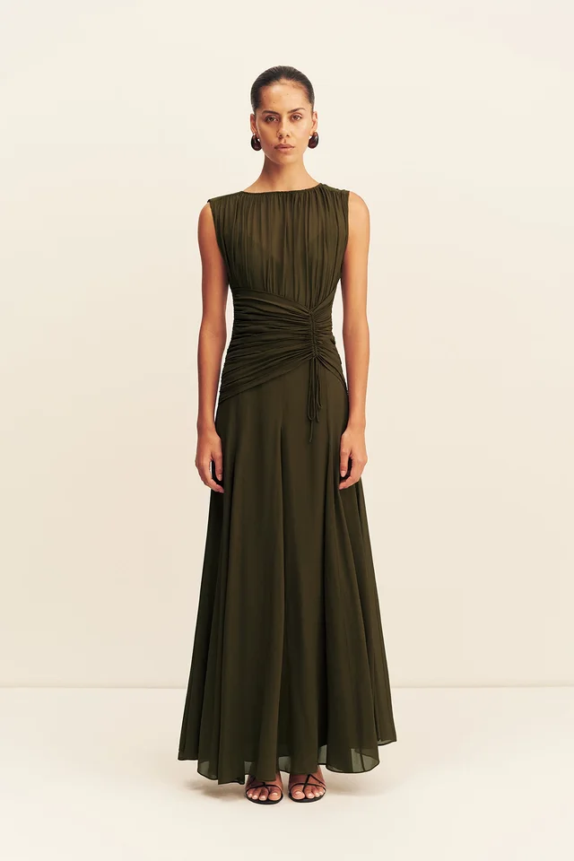 Shona Joy JUNO HIGH NECK MAXI DRESS - JUNGLE from Shona Joy, photo 1 of 1