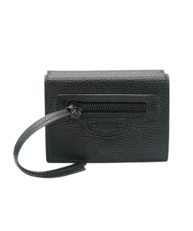 Balenciaga Neo Classic City Mini leather wallet in Leather from Luxury Promise