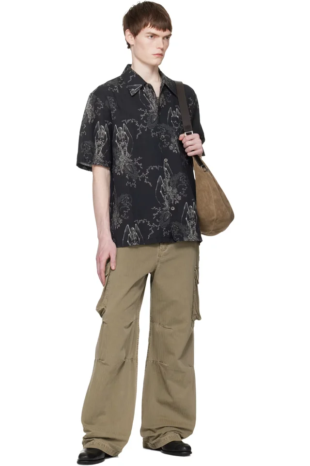 OUR LEGACY Black Every Shortsleeve Shirt, photo 4 of 4 from SSENSE