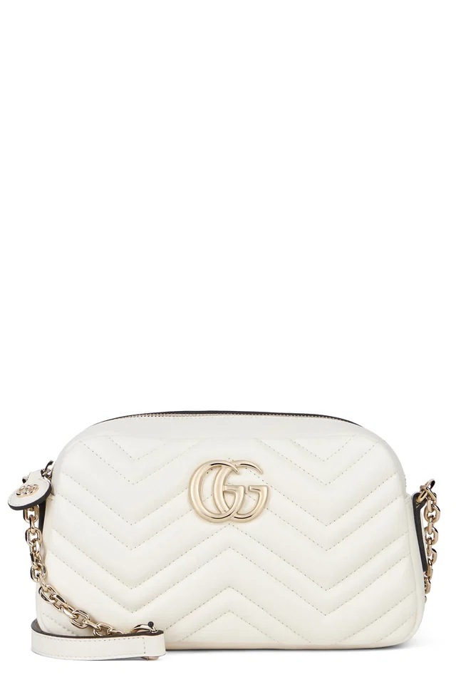 Gucci Crossbody Bag — White Lambskin in White Lambskin from HEWI
