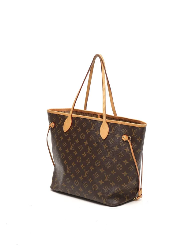 Louis Vuitton Monogram Neverfull MM Tote Bag in Coated canvas from A Retro Tale, photo 3 of 10