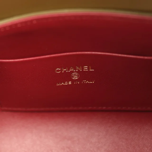 Chanel Barrel Clutch Bag in Green Calfskin from Madison Avenue Couture, photo 8 of 8