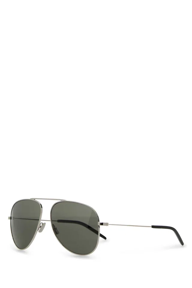 Saint Laurent Sl Sunglasses — Silver Exterior: Metal in Silver from HEWI