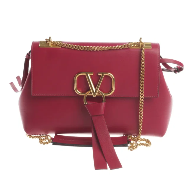 Valentino Garavani V-Ring Schultertasche Rosa in Rosa from Buddy And Selly