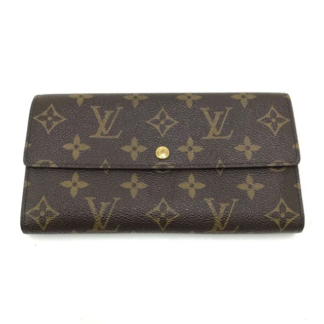 Louis Vuitton Bi-Fold Long Wallet Monogram Portefeuille Sara from The Reluxe