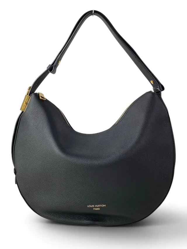 Louis Vuitton Noir Low-Key Cookie MM Shoulder Bag from Season 2 Consign