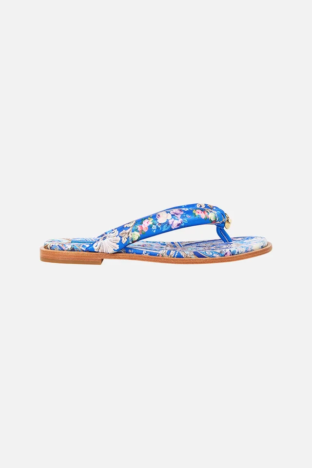 Camilla eBoutique LINA PADDED THONGS OTTOMAN OPULENCE from CAMILLA, photo 1 of 1