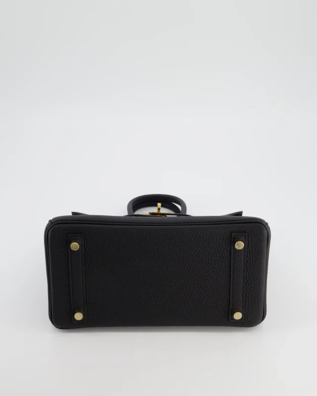 Hermès Birkin 25 Retourne Bag in Black Togo leather from Sellier, photo 21 of 23