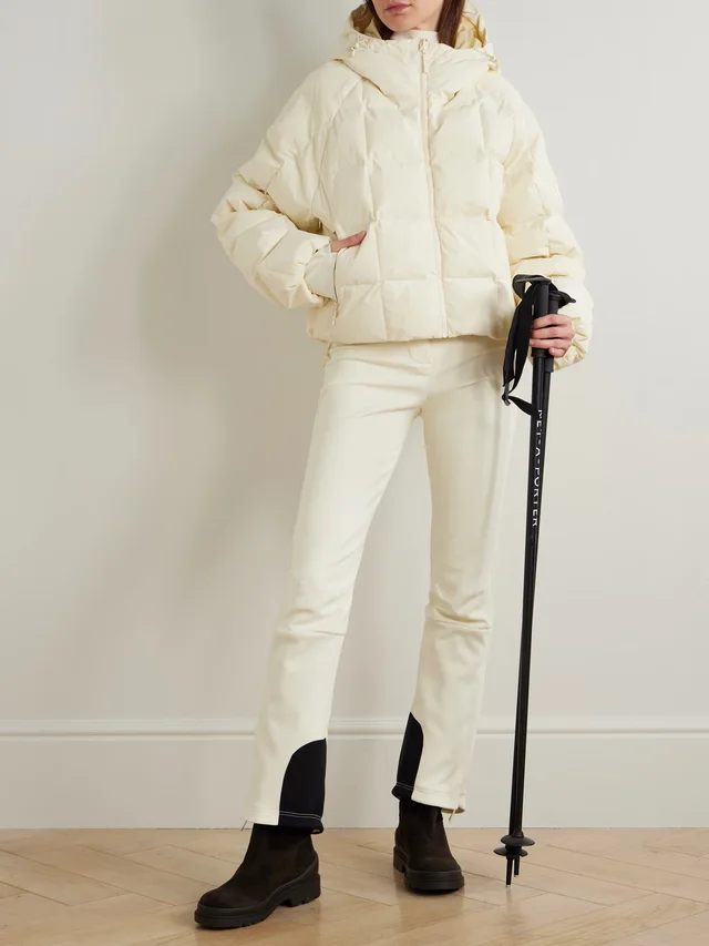 CORDOVA Saint Moritz stretch tech-jersey flared ski pants in White, photo 2 of 2 from NET-A-PORTER (Canada)