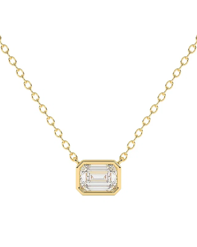 Lab Grown Diamonds 14K 0.50 ct. tw. Lab-Grown Diamond Necklace, image 1 of 1 from Rue La La