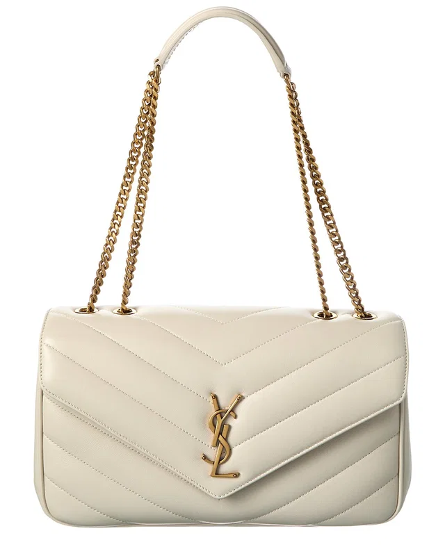 Saint Laurent Loulou Medium Leather Shoulder Bag, image 1 of 1 from Gilt