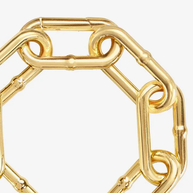 Bottega Veneta Chain Link Bracelet — Gold Silver Bracelets in Gold from HEWI, photo 2 of 2