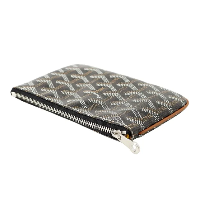 Goyard Sena Pouch Black/TanSENAT2MINTY01CL03P PVC Leather Size Mini in Black Leather from GALLERY RARE, photo 2 of 7