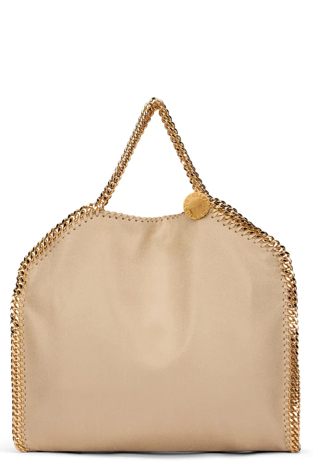 Stella McCartney Falabella Tote Bag — Beige Polyester in Beige from HEWI