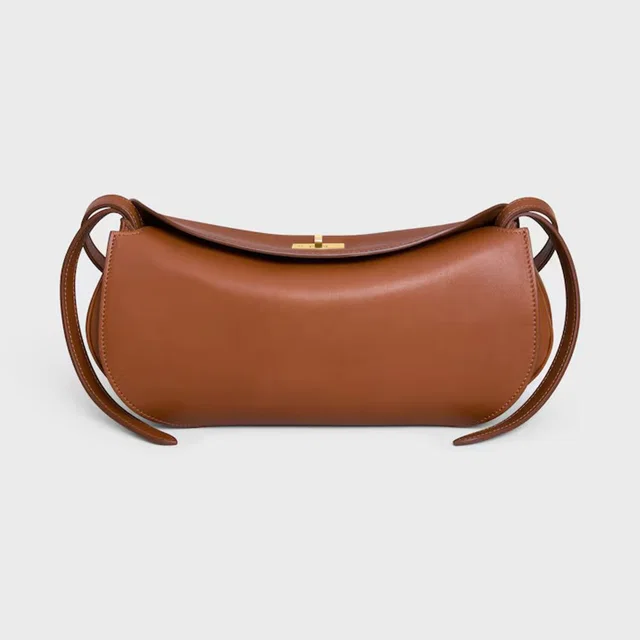 Celine H26 Shoulder Bag — Tan Leather in Brown Leather from HEWI