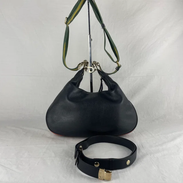 Gucci Attache Shoulder Bag in Canvas, Leather from Reowned
