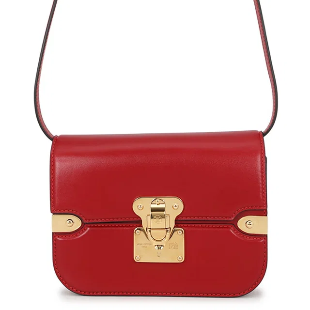 Louis Vuitton Orsay RedM23645 Calf Leather Size MM in Calfskin from GALLERY RARE