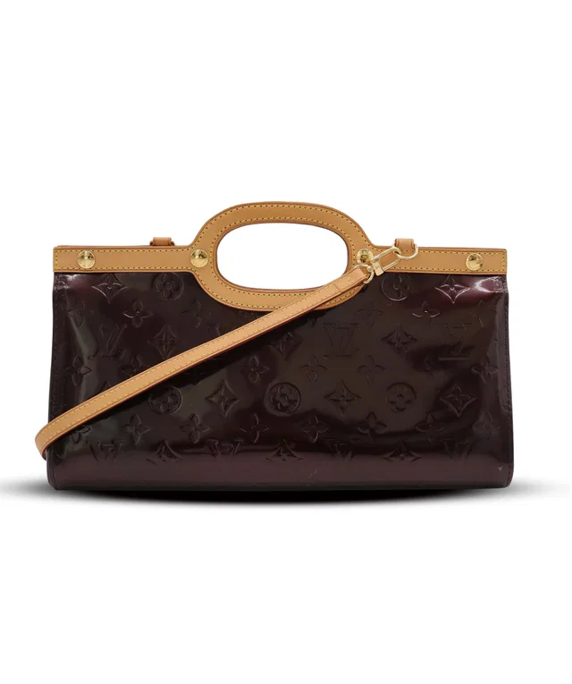 Louis Vuitton Vernis Roxbury Drive Purple in Purple Leather from Luxury Promise