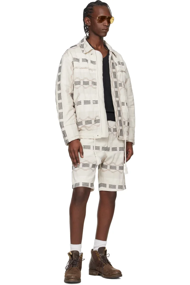 Isabel Marant Off-White Deliann Shorts, photo 4 of 4 from SSENSE