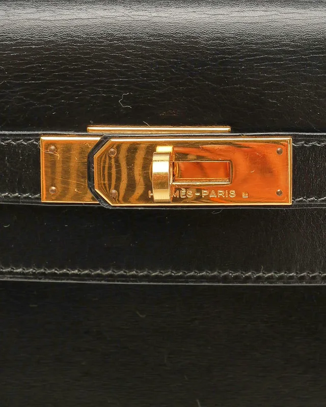 Hermès Kelly Box 32 Sellier Bag in Leather from A Retro Tale, photo 6 of 10