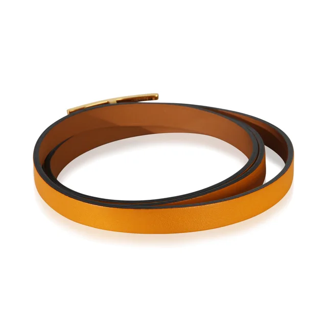 Hermès Gold-Plated Behapi Triple Tour Bracelet in Gold from HEWI, photo 2 of 2