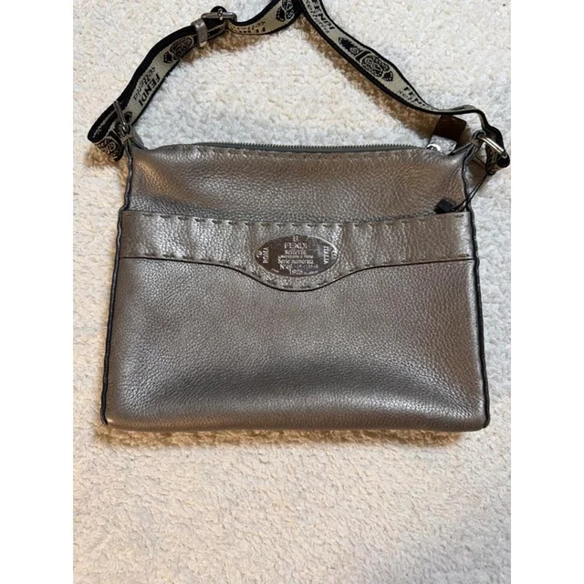 Fendi Women's Bag - Silver in gray|silver from Depop, photo 1 of 1