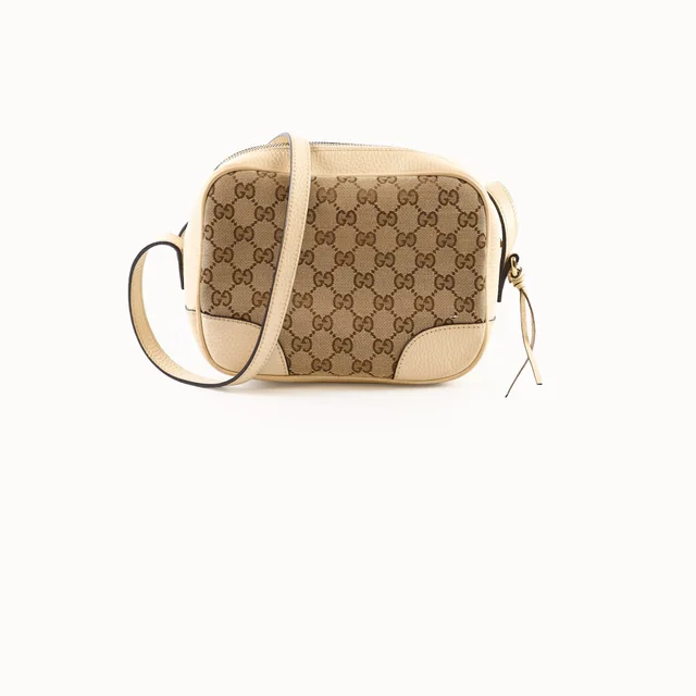 Gucci Bree GG Supreme Canvas Ivory in White Canvas from The Purse Affair