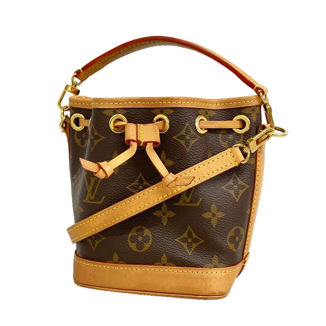 Louis Vuitton Handbag Monogram Nano Noe Brown 2-Way Bag in Brown from The Reluxe