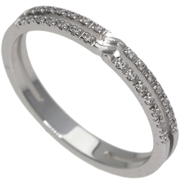 Gucci Infinity Diamond Ring 18K White Gold in White from The Reluxe