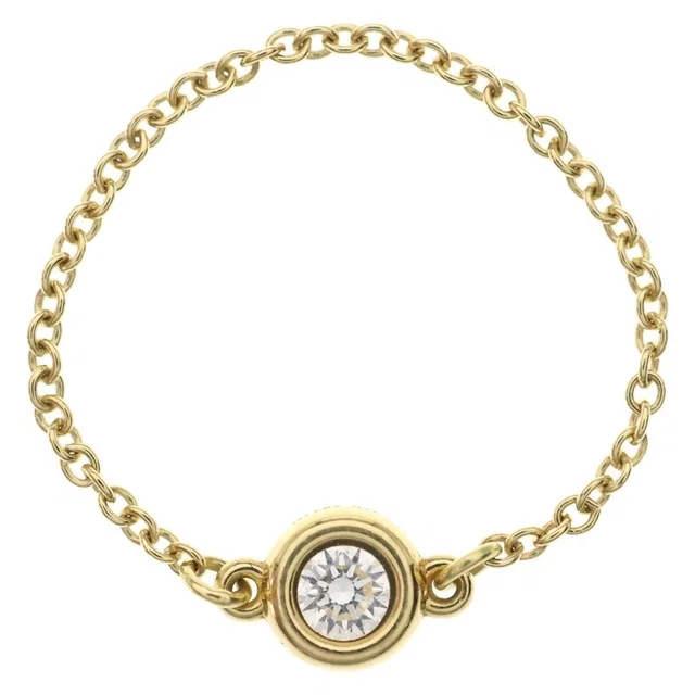Tiffany & Co. 18k Yellow Gold Elsa Peretti Bayazade Chain Ring in Yellow from The Reluxe