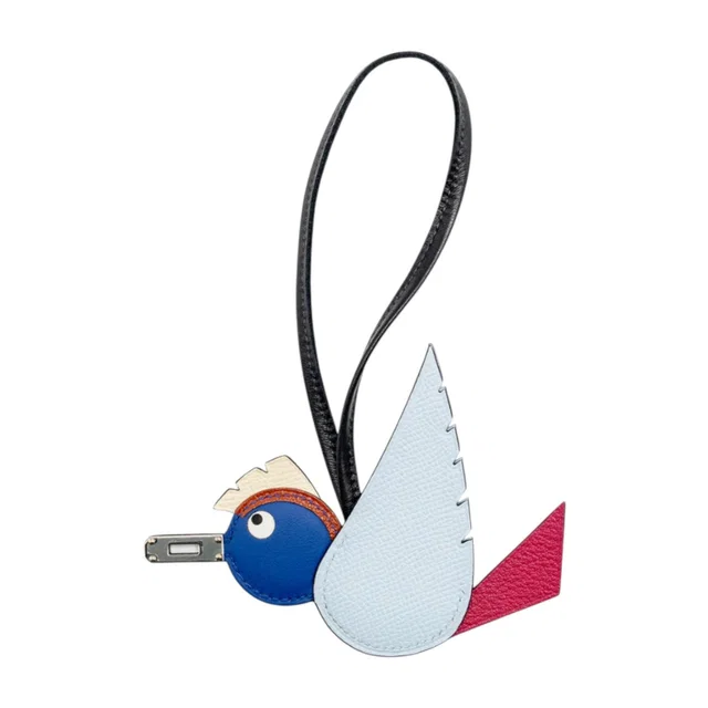 Hermès Birdy Charm Multicolour SHW Stamp K - New in Box from Luxury Promise