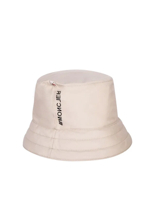 Moncler J10983b0000153694230 Bucket Hat — Beige Polyamide in Beige from HEWI