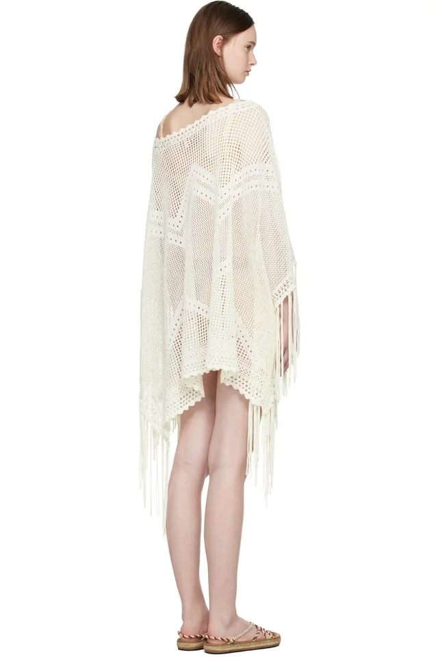 Isabel Marant Off-White Metilia Minidress, photo 3 of 4 from SSENSE